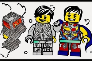 Couple tattoo. 2 lego blocks that fit into each other. One for each person. tattoo idea