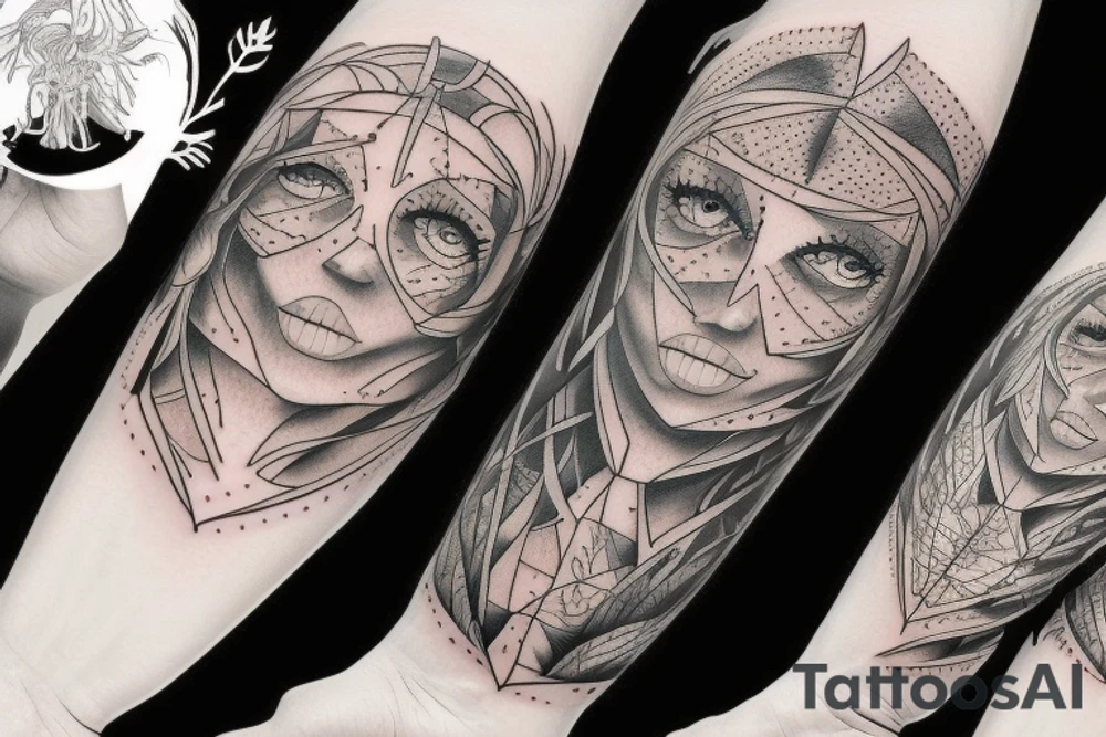 Train tattoo idea
