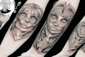 Train tattoo idea
