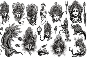 Shiva tattoo idea