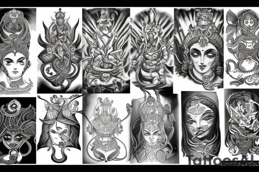 shiva tattoo idea