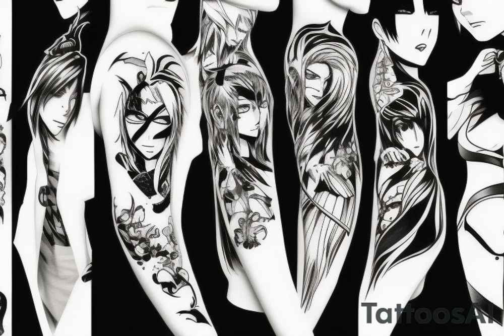 Bleach anime tattoo idea