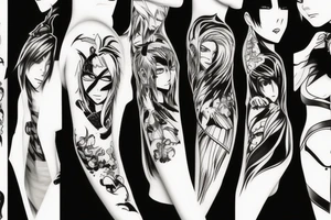 Bleach anime tattoo idea