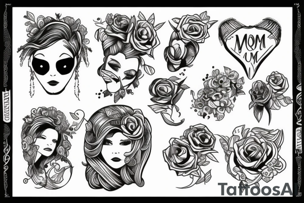 your mum tattoo idea
