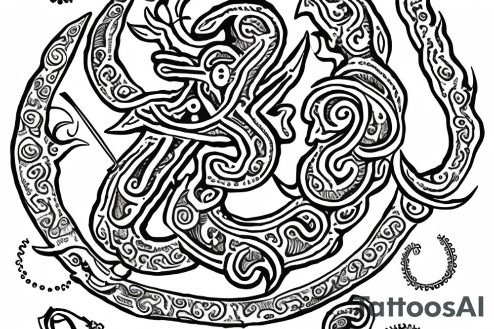 om, shiv trident, rudrash, happiness, prosperity, travel, enery, wealth tattoo idea