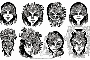 corinthian tattoo idea