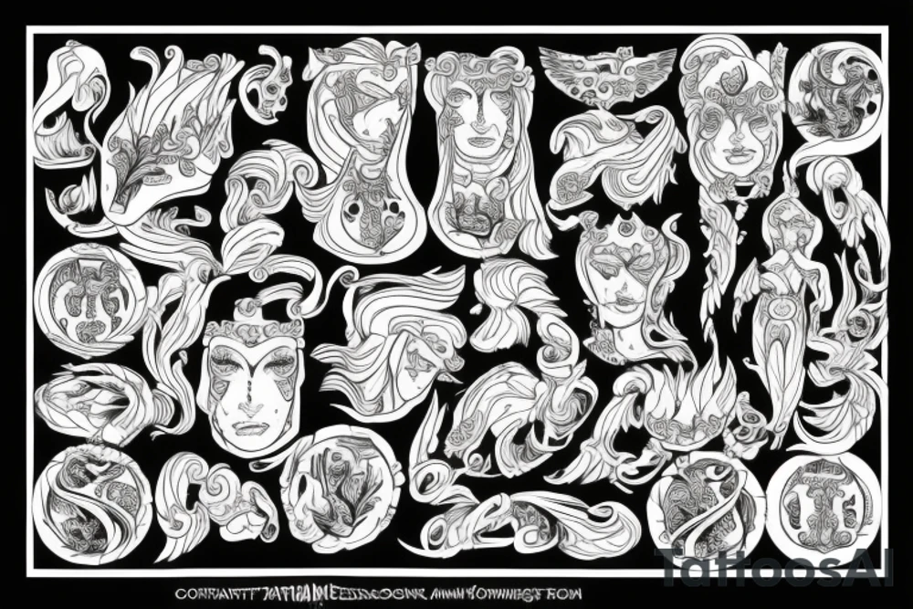 corinthian tattoo idea