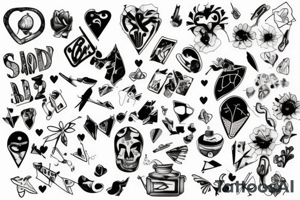 sad
broken tattoo idea