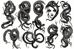 medusa sleeve tattoo idea