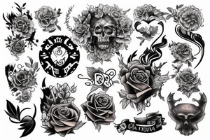 tatto with deep meaning tattoo idea