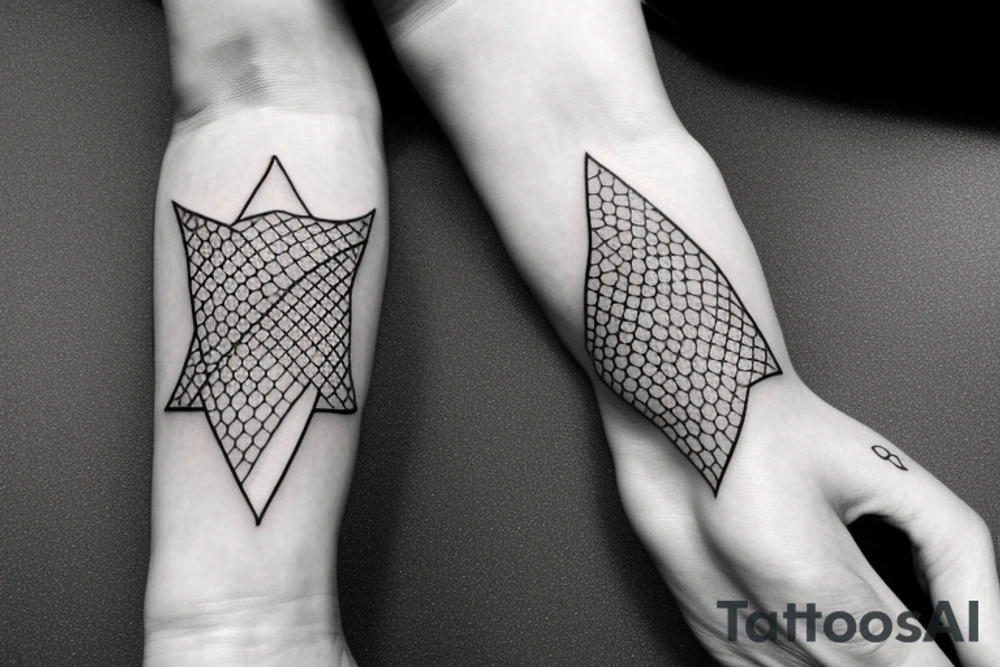 half bass guitar shape, single line, minimalistic tattoo idea