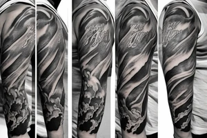 Jeremiah 29:11 verse inner forearm clouds in background tattoo idea