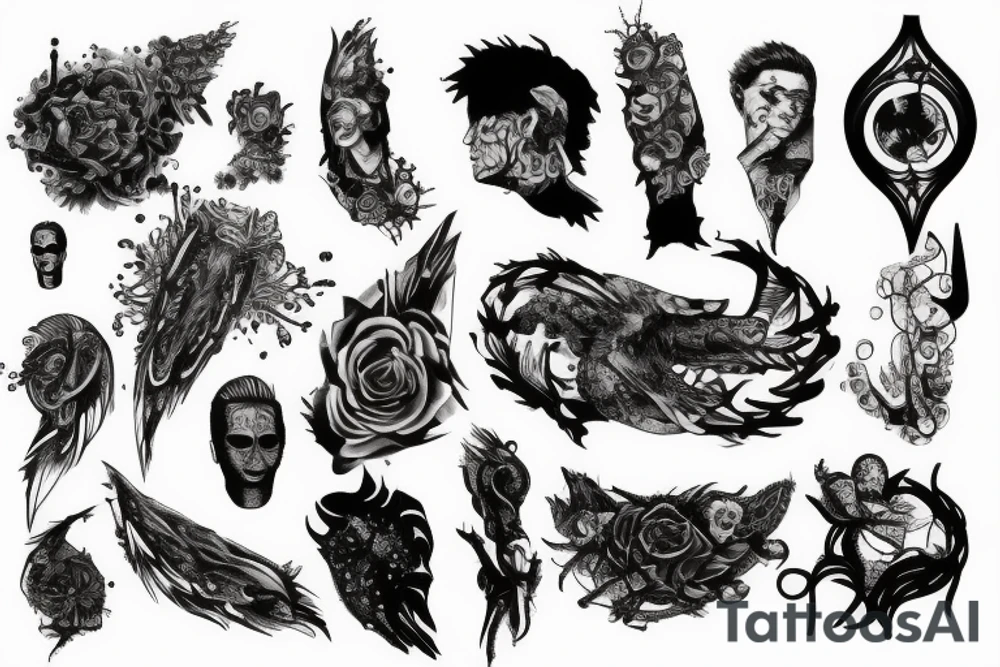 big bang tattoo idea