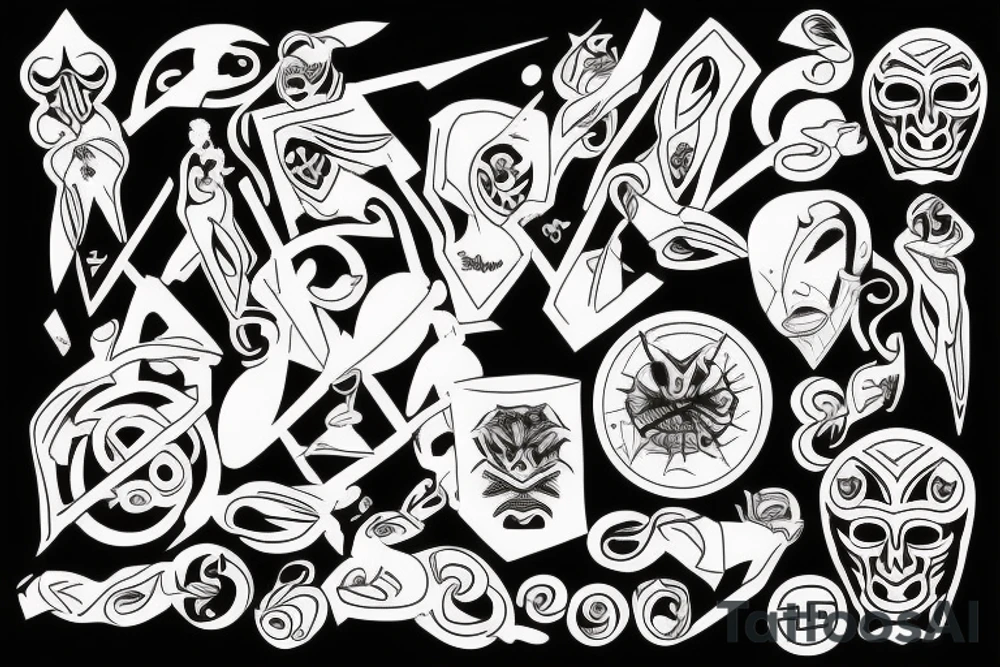 greek mitology tattoo idea