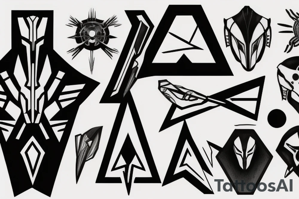 Mass effect n7 tattoo idea