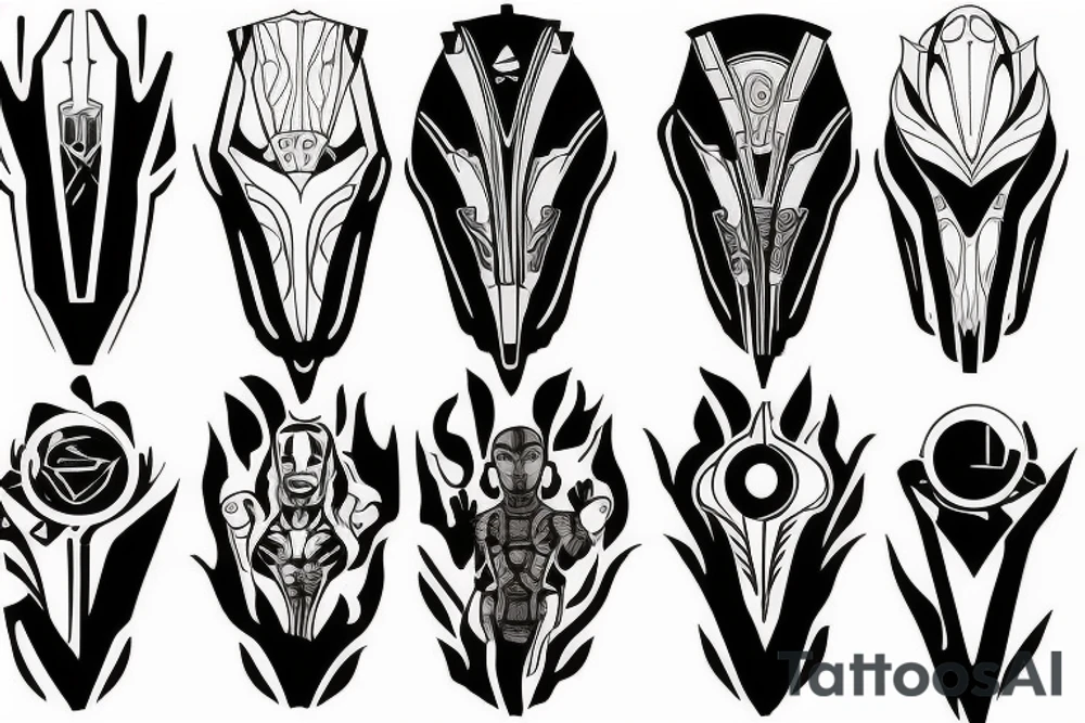 Mass effect n7 tattoo idea