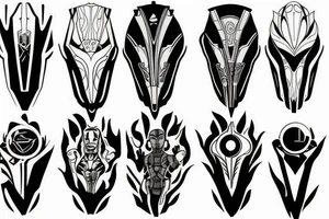 Mass effect n7 tattoo idea