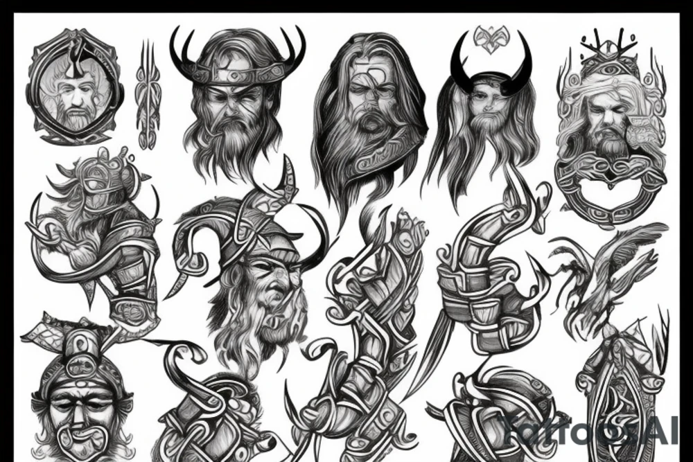 Viking. Art. tattoo idea