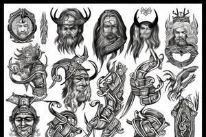 Viking. Art. tattoo idea
