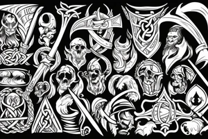 Viking. Art. tattoo idea