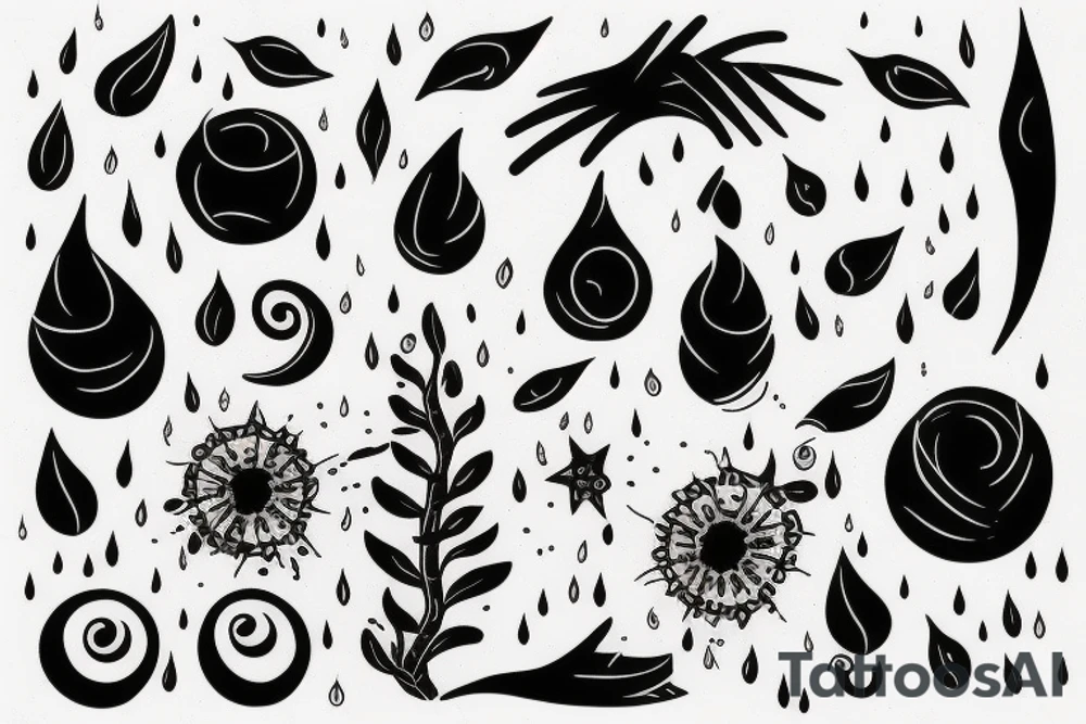 Midnight rain tattoo idea