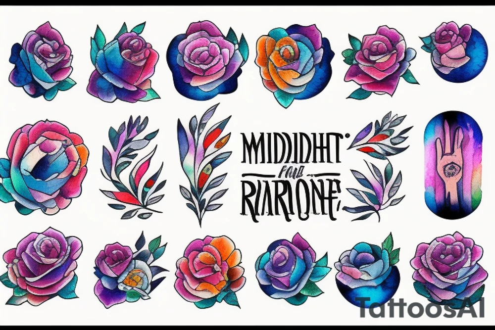 Midnight rain tattoo idea