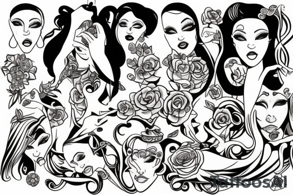 Pierced Lady tattoo idea