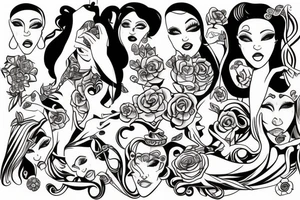 Pierced Lady tattoo idea