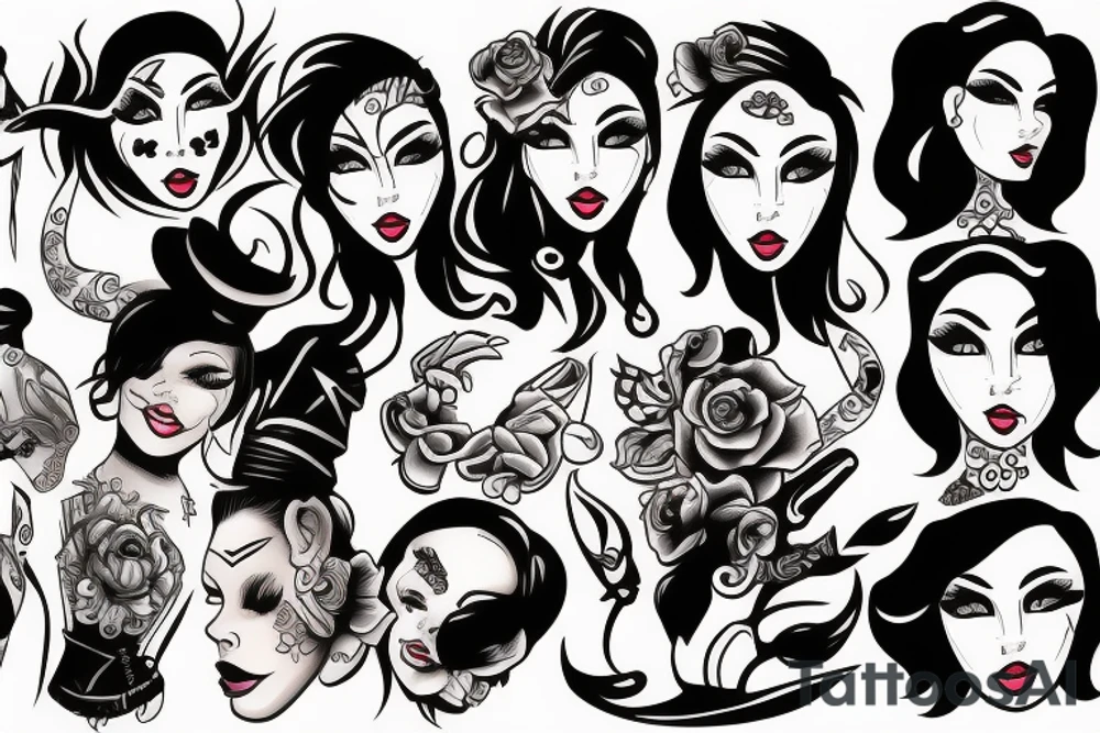 Pierced Lady tattoo idea