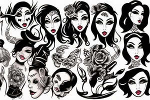 Pierced Lady tattoo idea