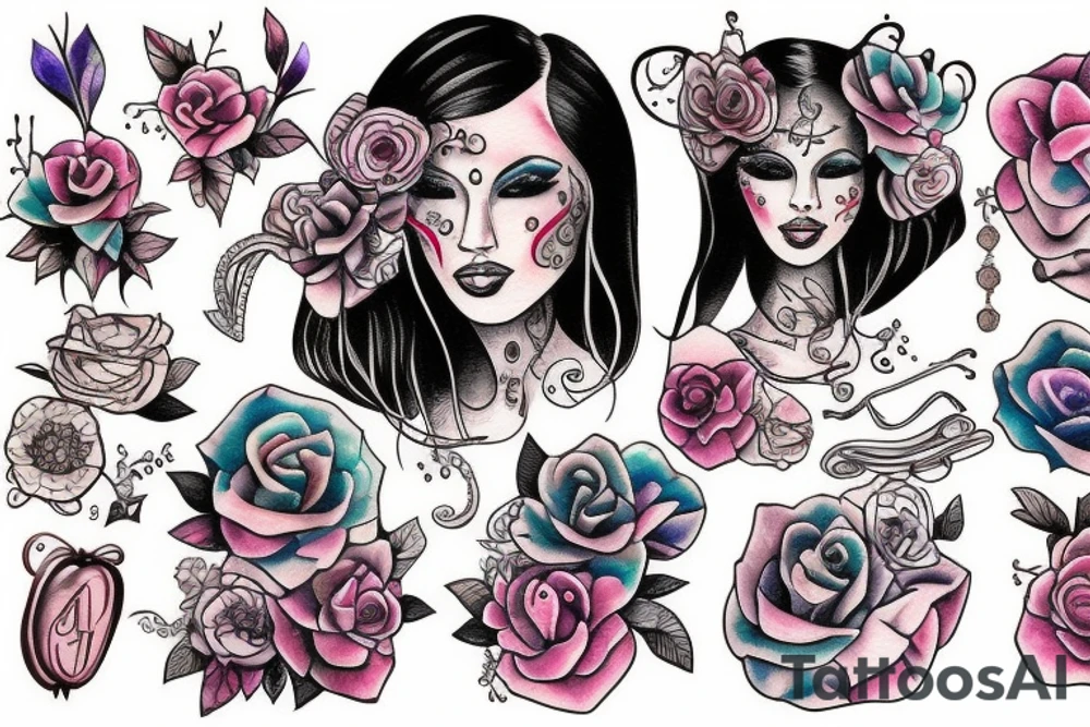 Pierced Lady tattoo idea