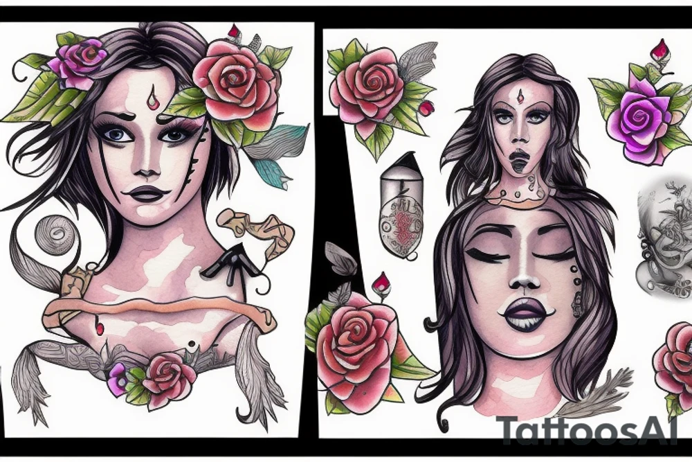 Pierced Lady tattoo idea