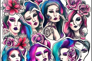 Pierced Lady tattoo idea