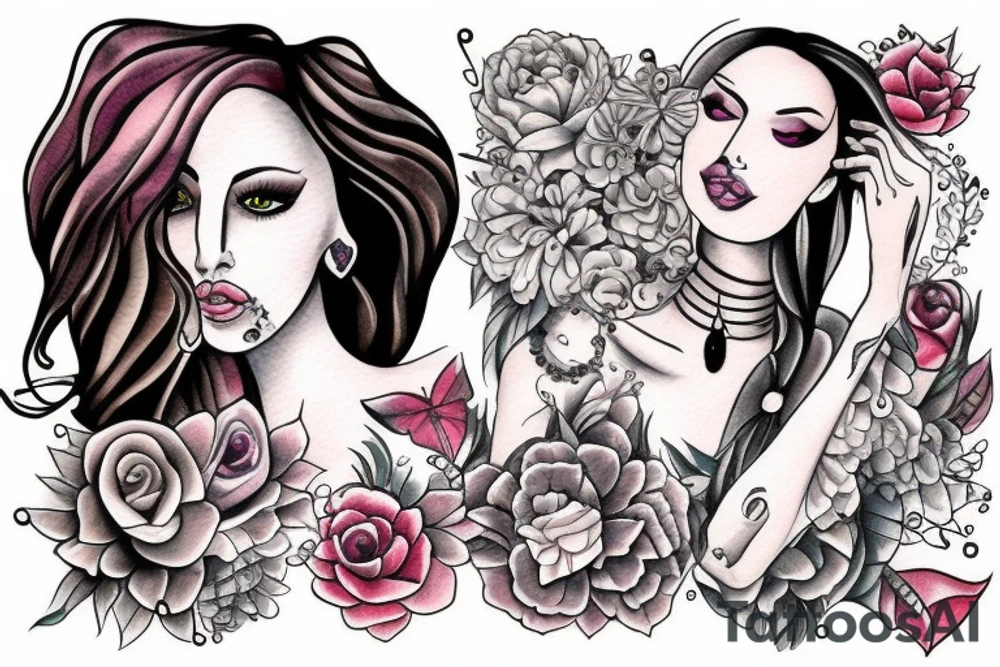 Pierced Lady tattoo idea