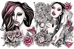 Pierced Lady tattoo idea