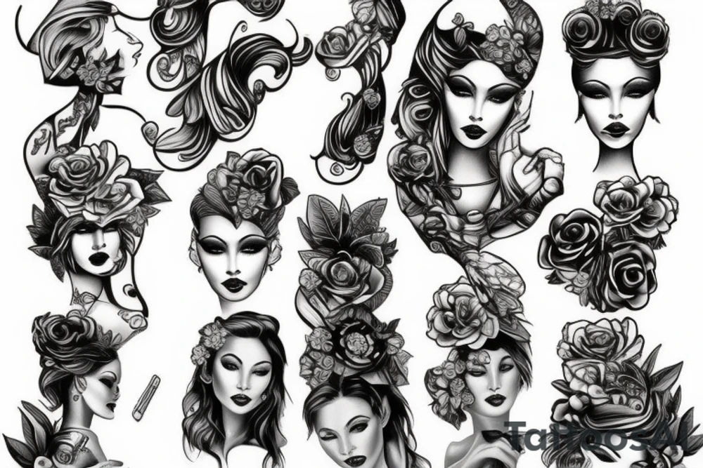 Pierced Lady tattoo idea