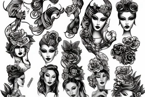 Pierced Lady tattoo idea