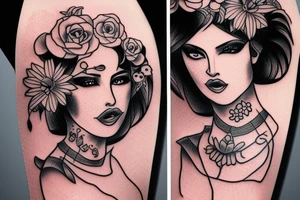 Pierced Lady tattoo idea