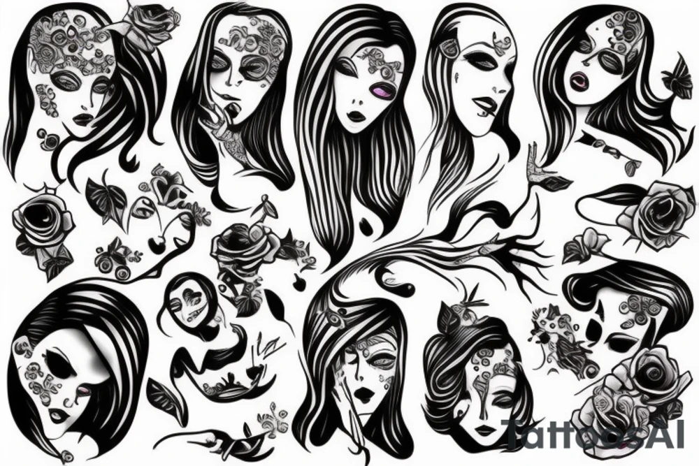 Pierced Lady tattoo idea