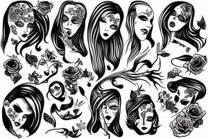 Pierced Lady tattoo idea