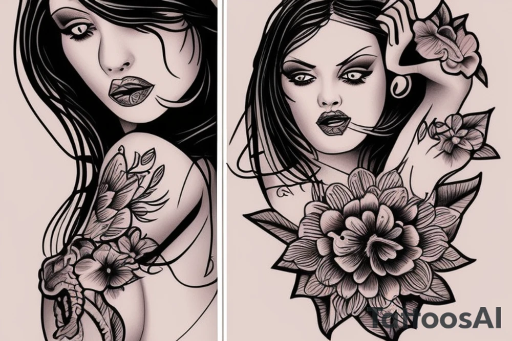 Pierced Lady tattoo idea