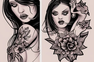 Pierced Lady tattoo idea