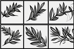 olive branch tattoo idea