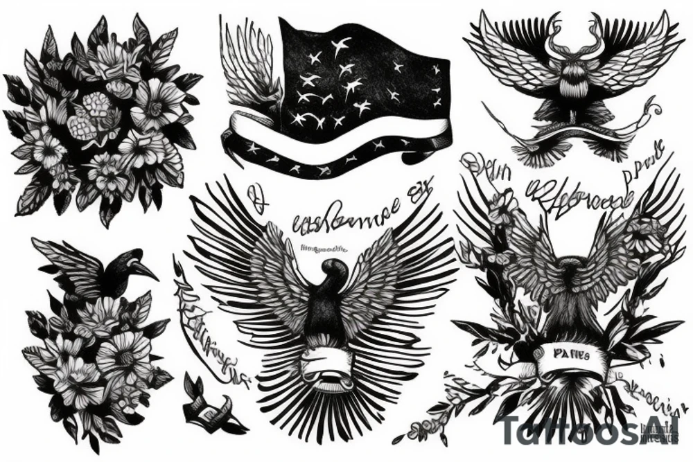 Pas de liberté pour les ennemis de la liberté tattoo idea