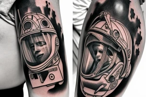Astronaut tattoo idea