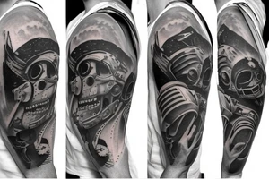 Astronaut tattoo idea