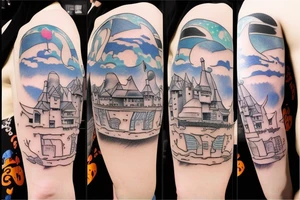 Studio ghibli's, castle in sky tattoo idea