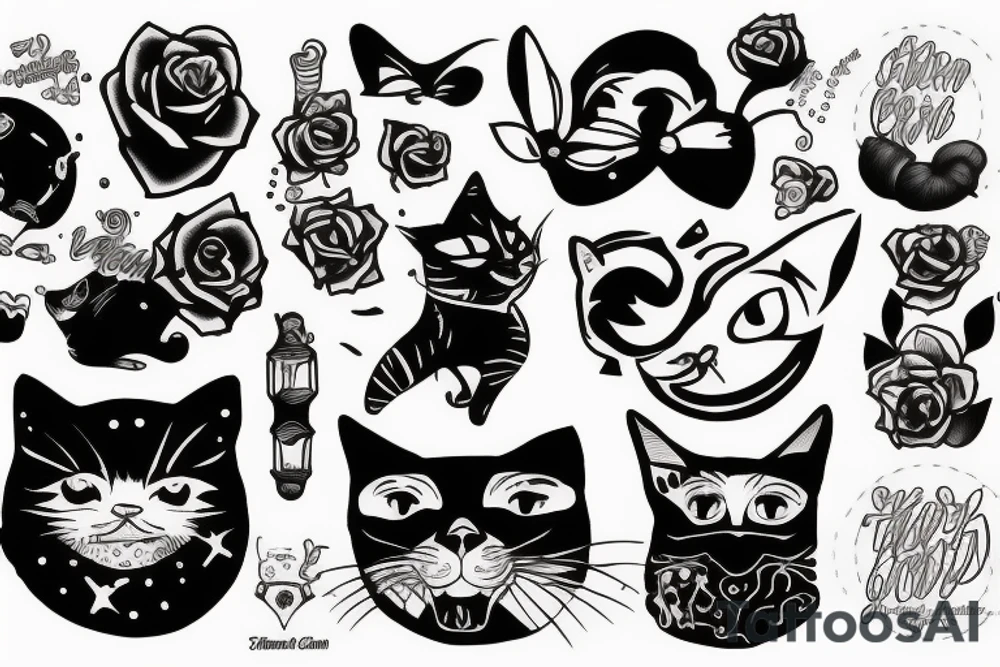 Curiosity killed the cat tattoo idea