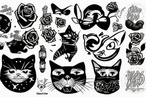 Curiosity killed the cat tattoo idea