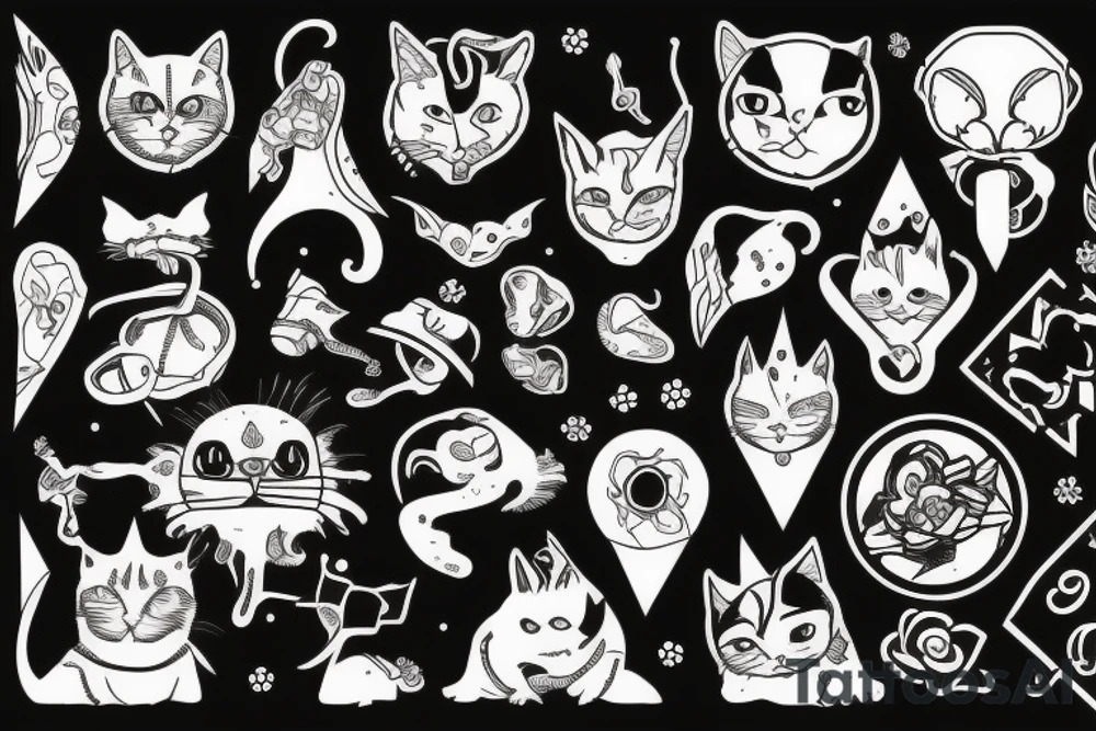 Curiosity killed the cat tattoo idea